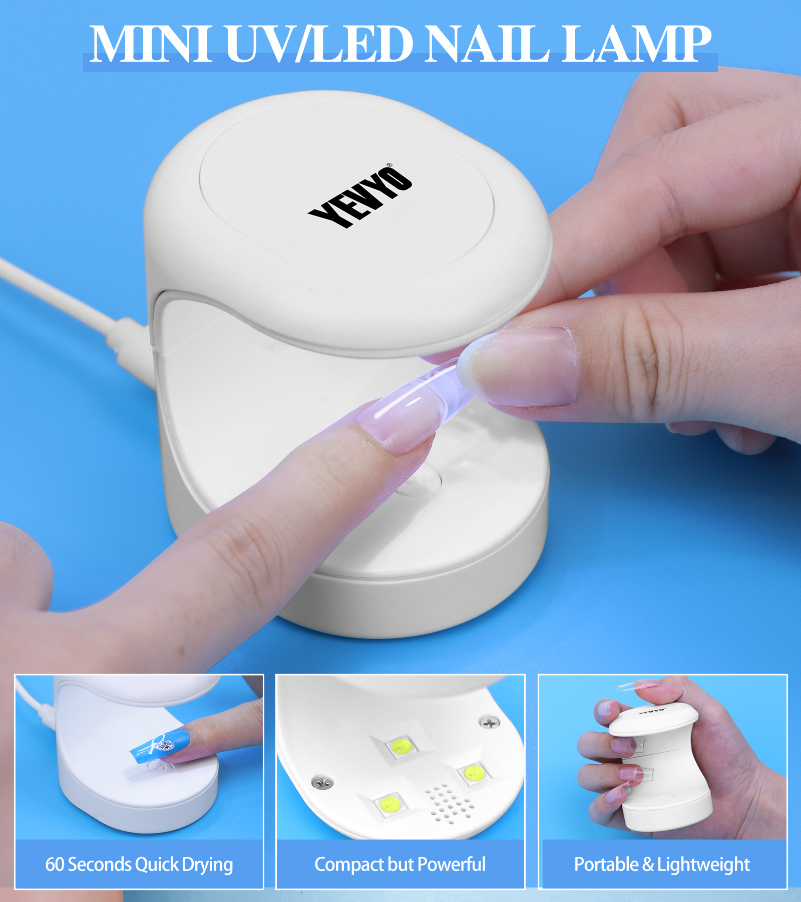 YEVYO Gel Nail Extension Kit