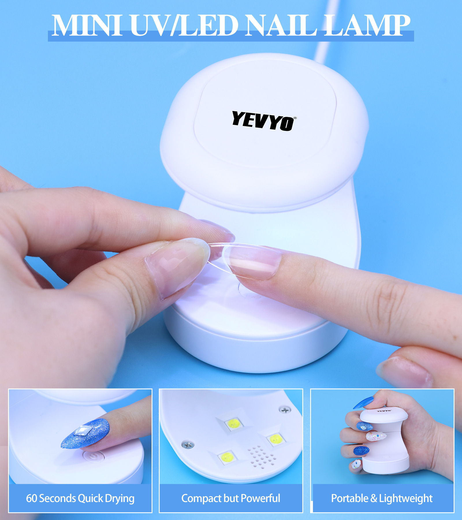 YEVYO Gel Nail Kit - Thumbnail 3