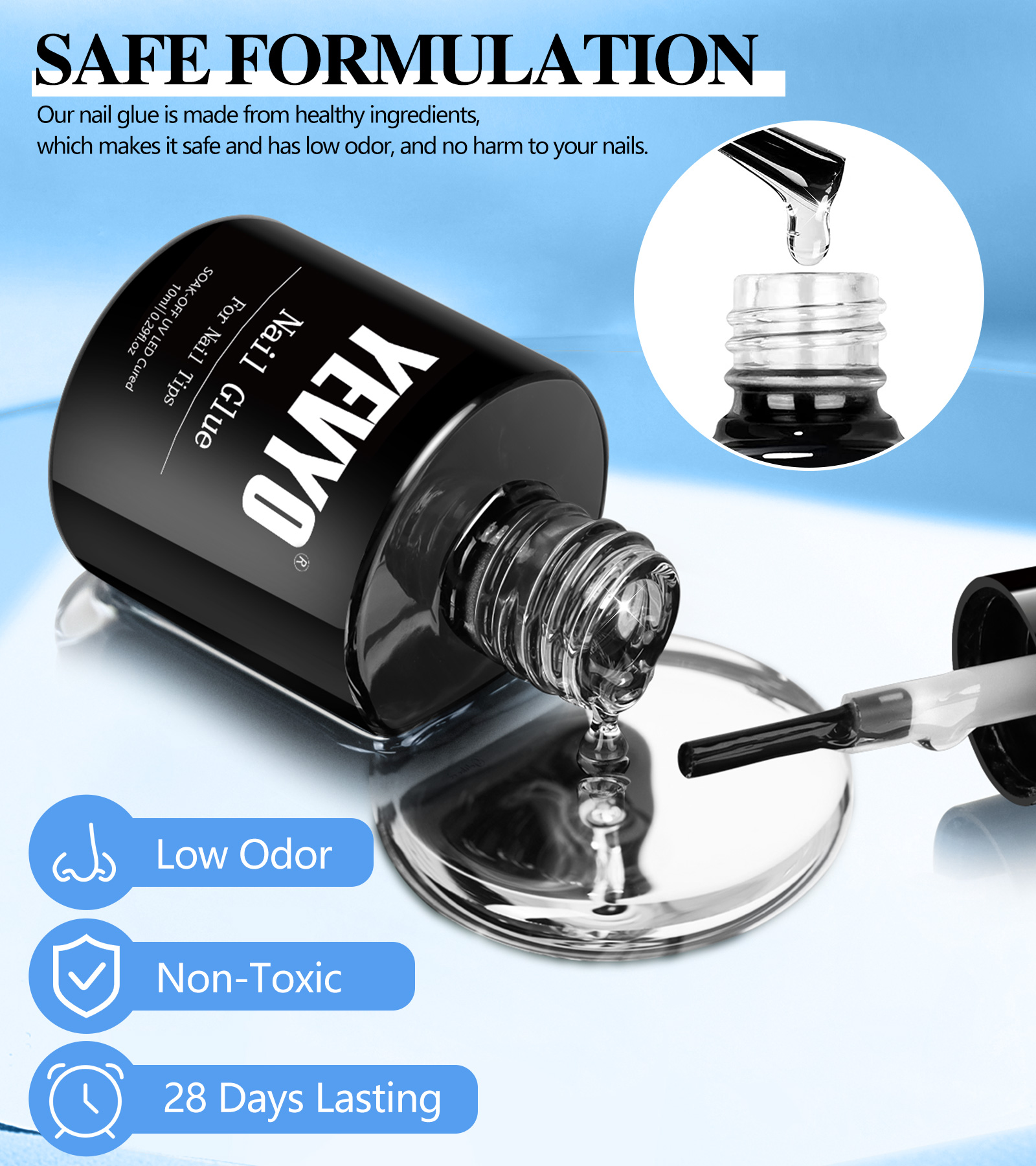 YEVYO Gel Nail Extension Kit - Thumbnail 4