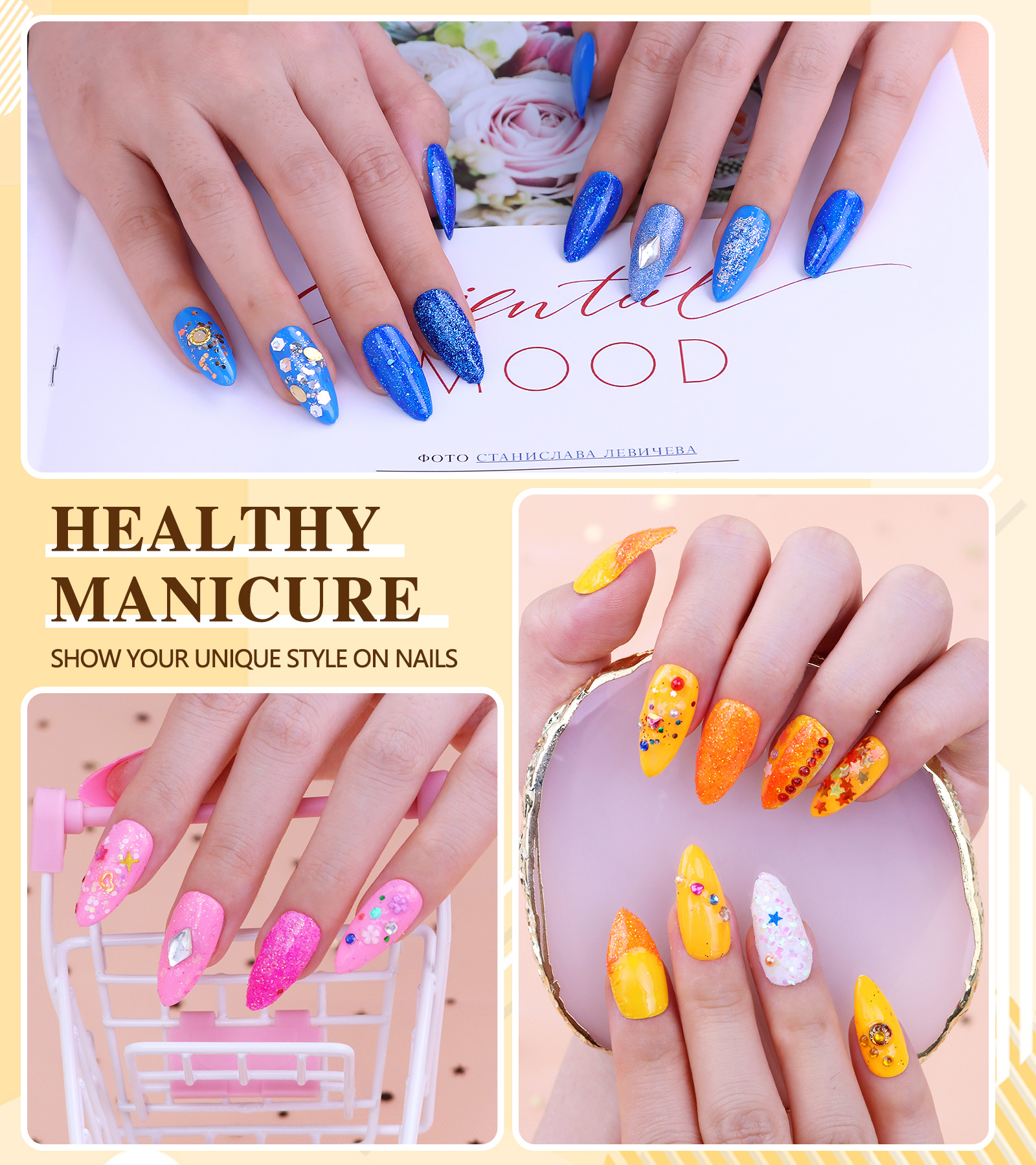 Yevyo Gel X Nail Tips - Thumbnail 5